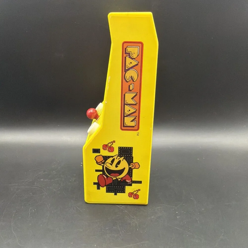 Mini LCD Pac-Man Handheld Arcade Game Pacman Bandai Namco #09521 - Tested, WORKS